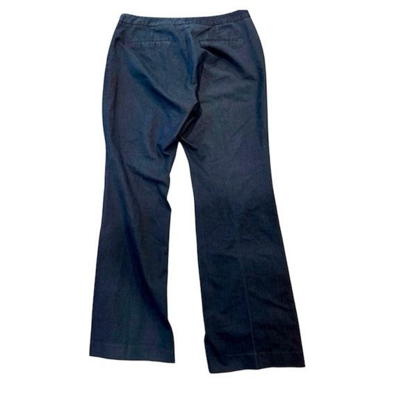 Halogen Women Pants Taylor Fit High Rise Pants Trousers Dark Blue Size 16 - Picture 2 of 14